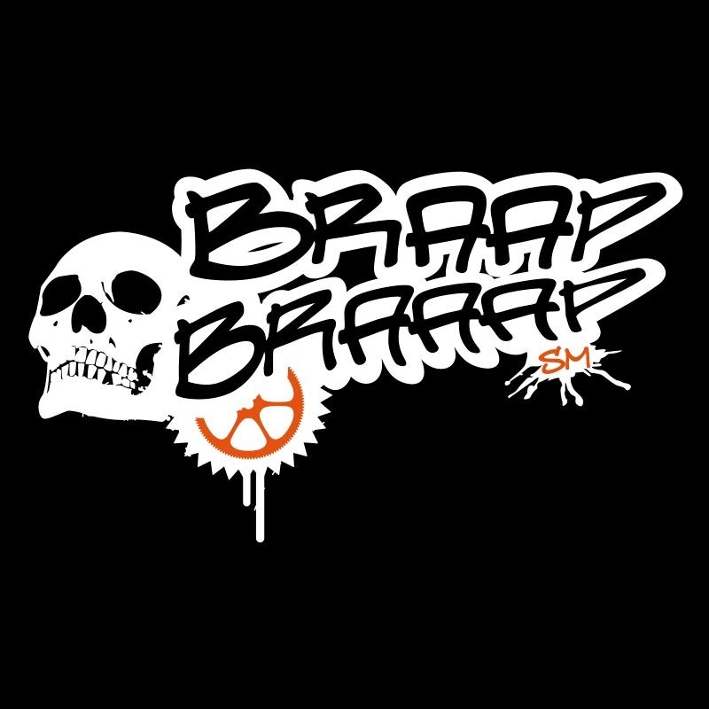 BRAAP BRAAAP MACHINE SKULL