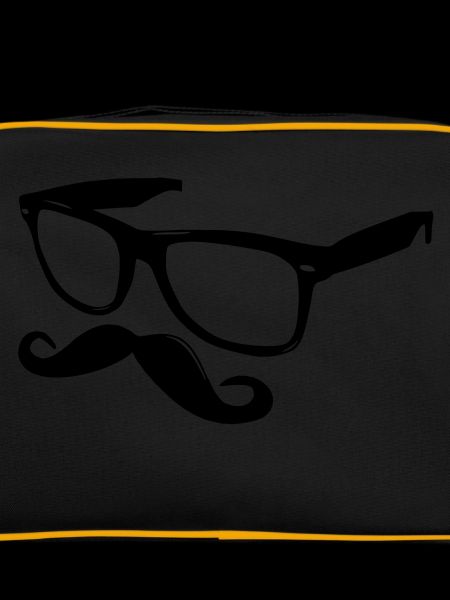 nerdy moustache