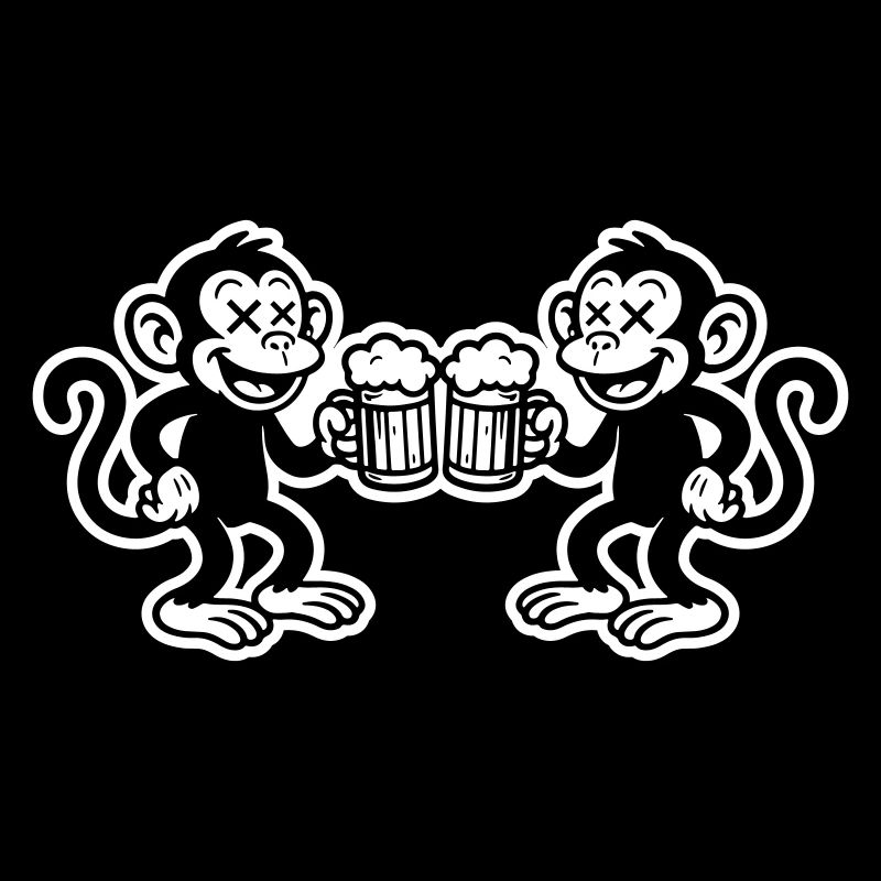 Affe Bier Prost