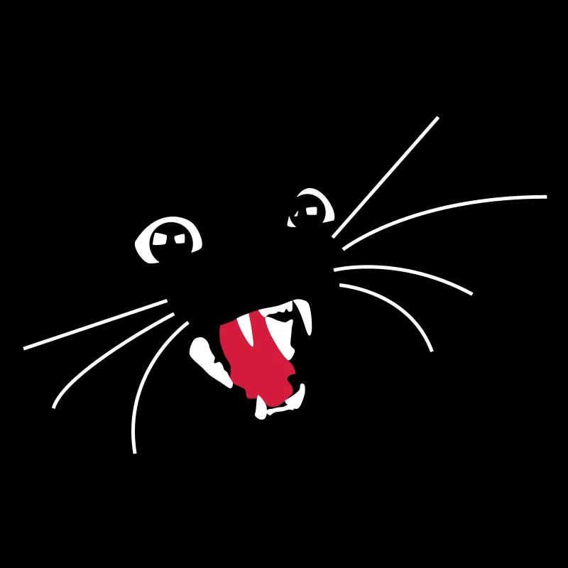 Böse Katze
