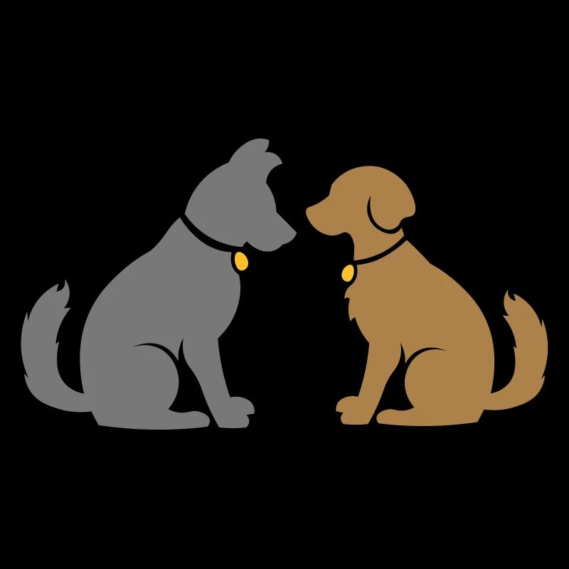 Hundefreunde - Beste Freunde - Geschenkidee