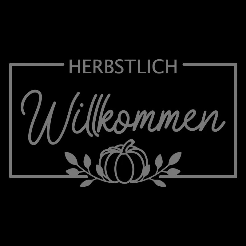 herbstlich willkommen