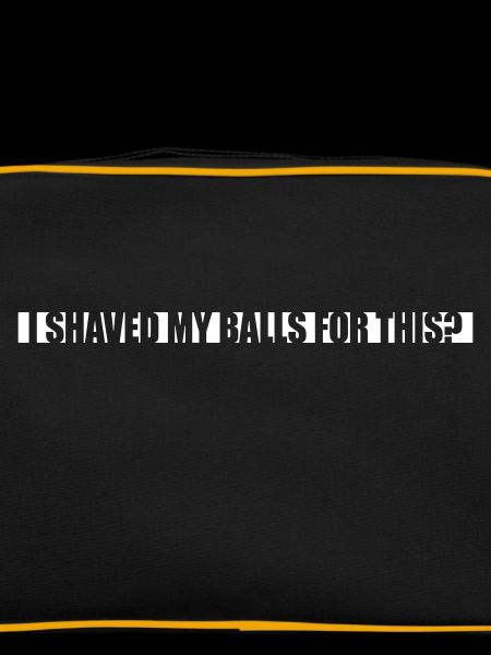 I shaved my balls