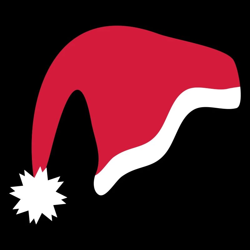 Chapeau de Noël rouge