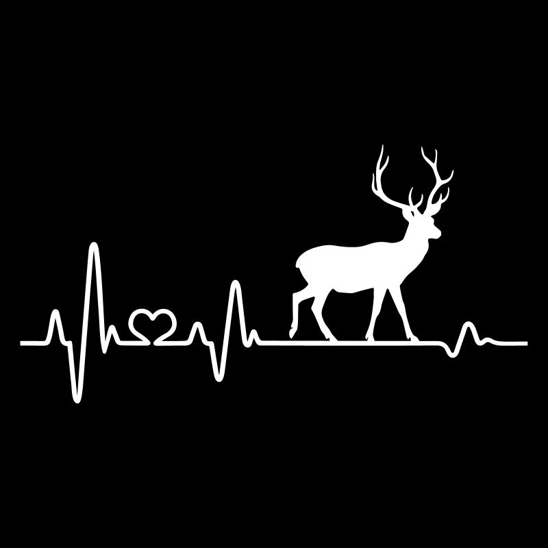 Herzschlag Hirsch EKG Rothirsch
