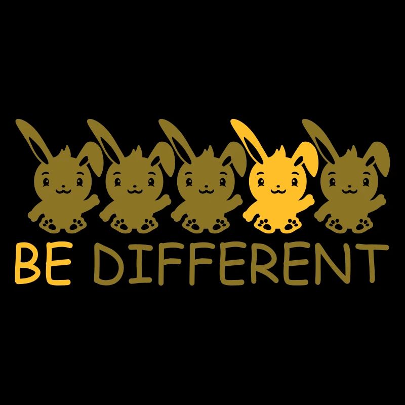 5 Bunny Friends Différence Soyez différent