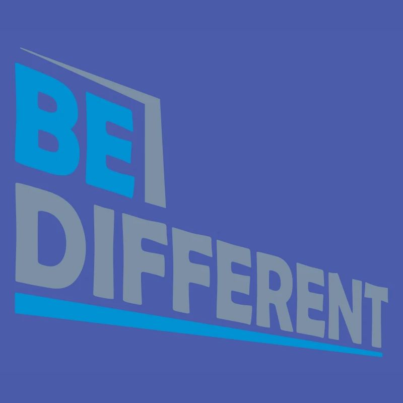 Soyez différent Logo Design