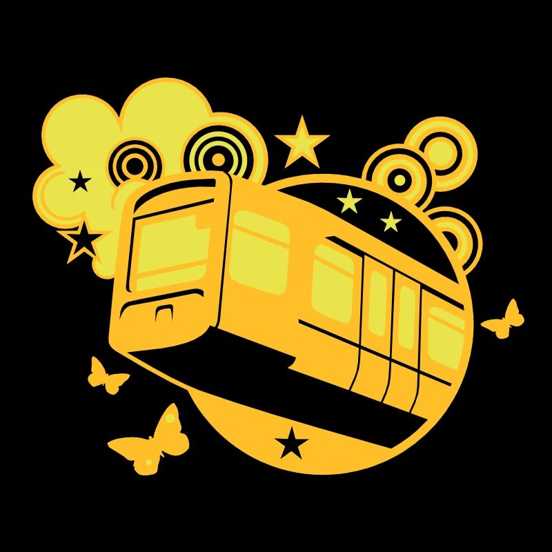 Wuppertal T Shirt Design Schwebebahn