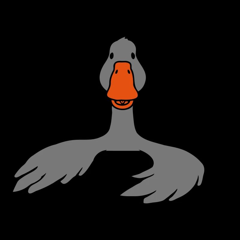 Hinter Mauer Gans Comic