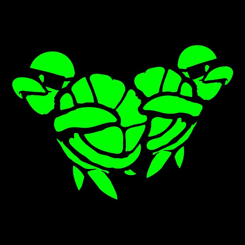 2 Water Turtle Dabbing Dab Dance Sunglasses