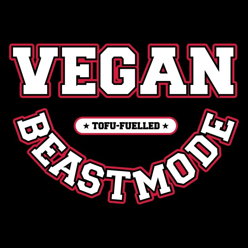 VeganBeastmode [red] [vector]