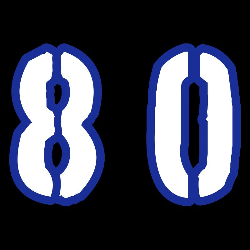 80 Number Symbol