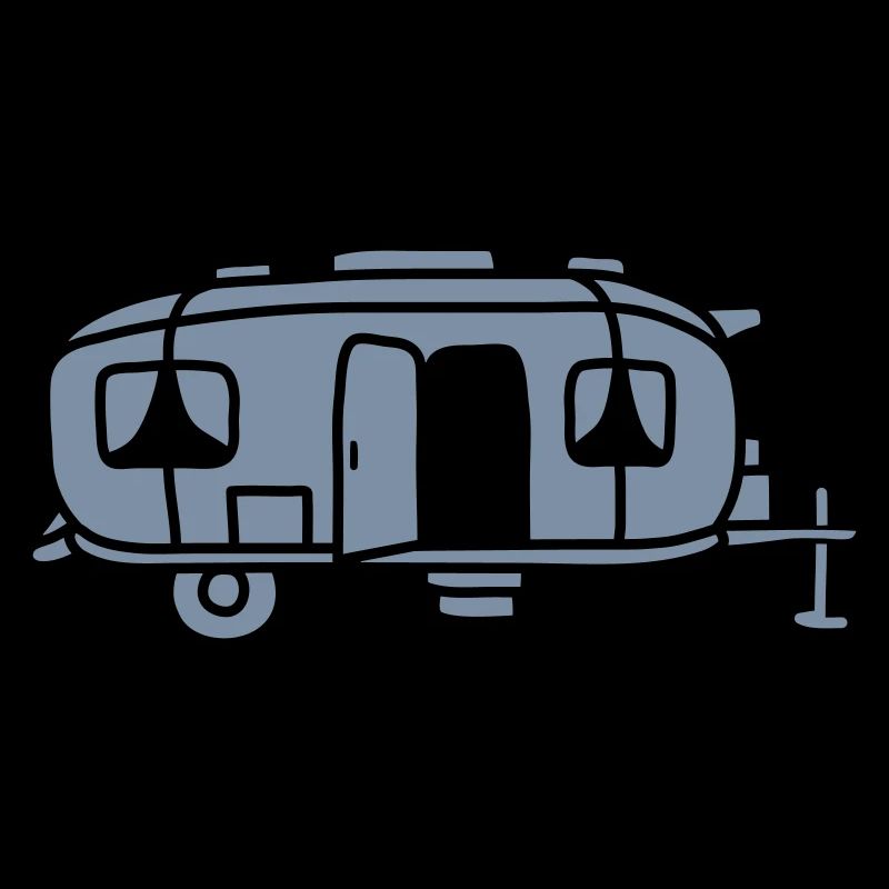 Caravane Comic Design Camping