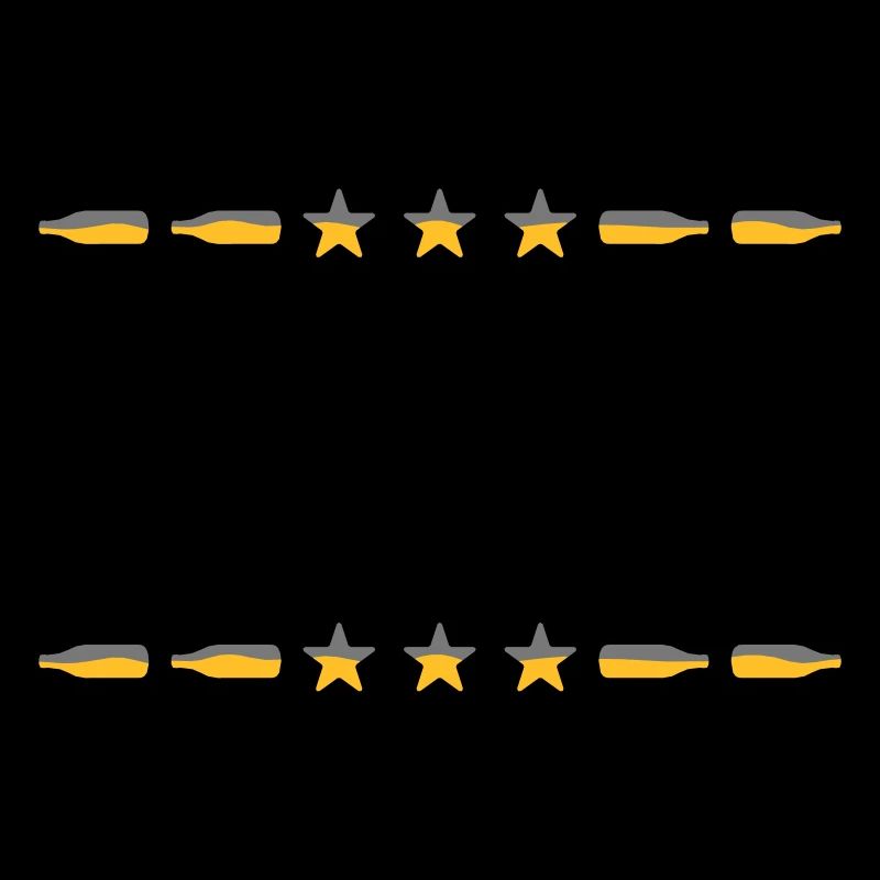 Text Frame Beer Bottles