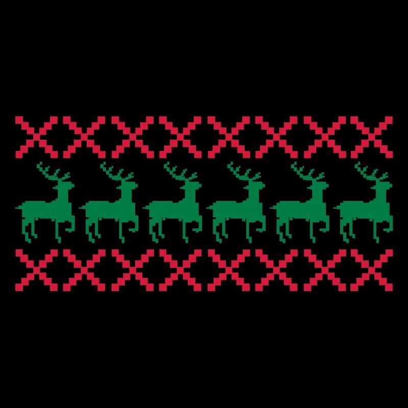 Motif Cerf Norvège