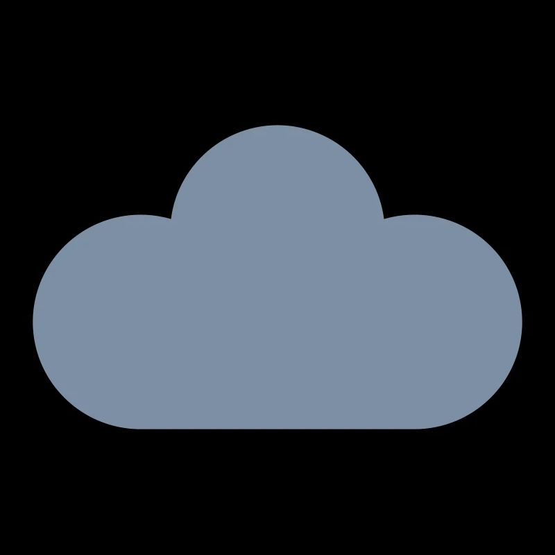 Wettersymbole - Wolke