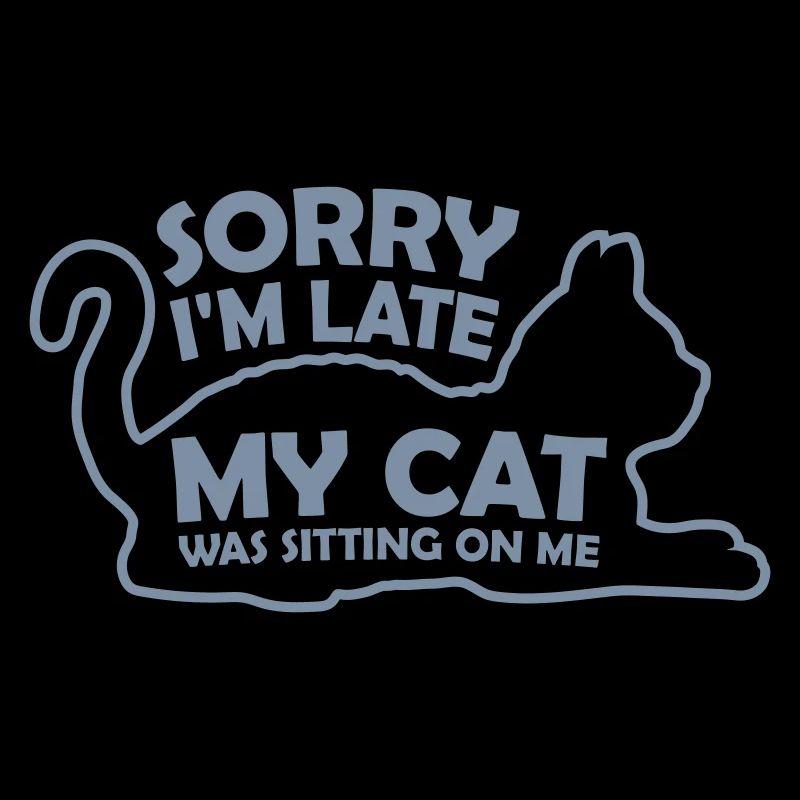 désolé chat était assis
