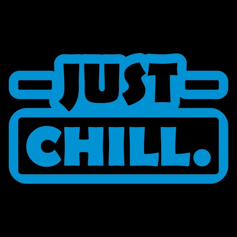 Logo Just Chill Texte