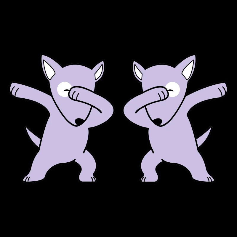 dabbing pour chien