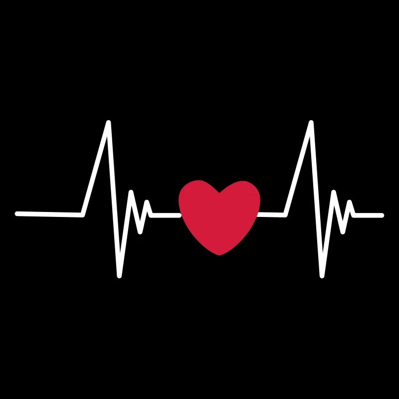 Herzschlag Puls Frequenz Herz Herzfrequenz Clipart