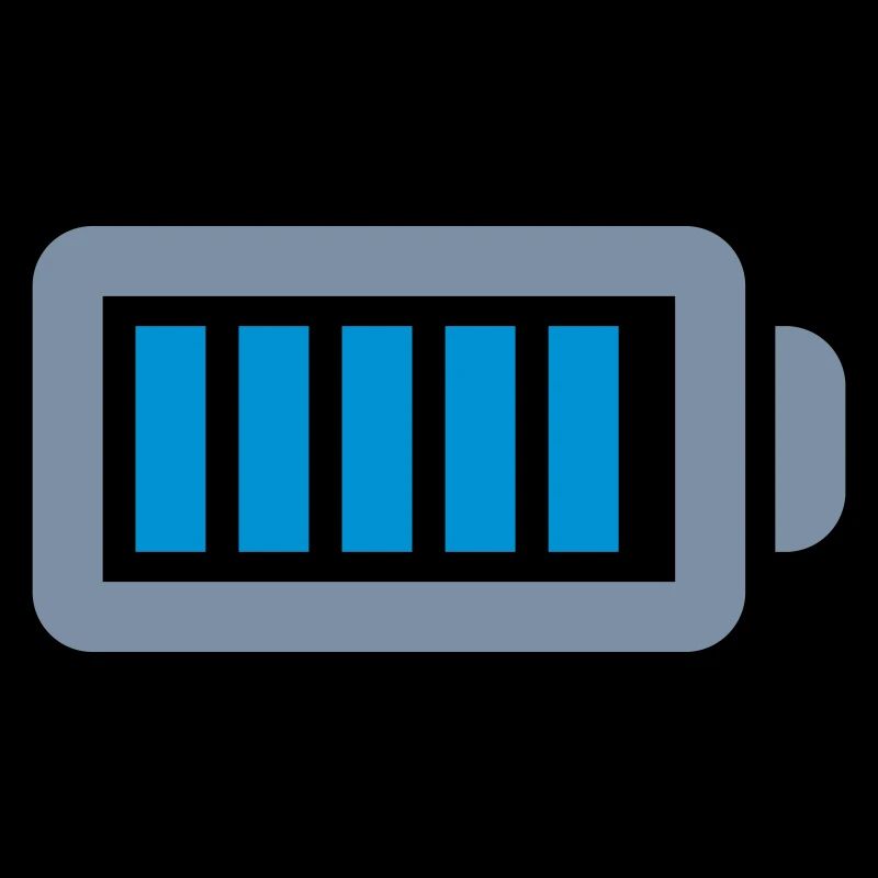 Energy battery fully charged