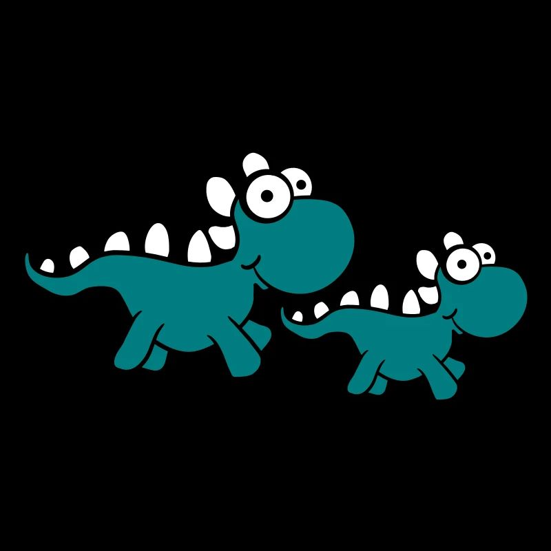 2 enfants petit bébé mignon Dinos douces