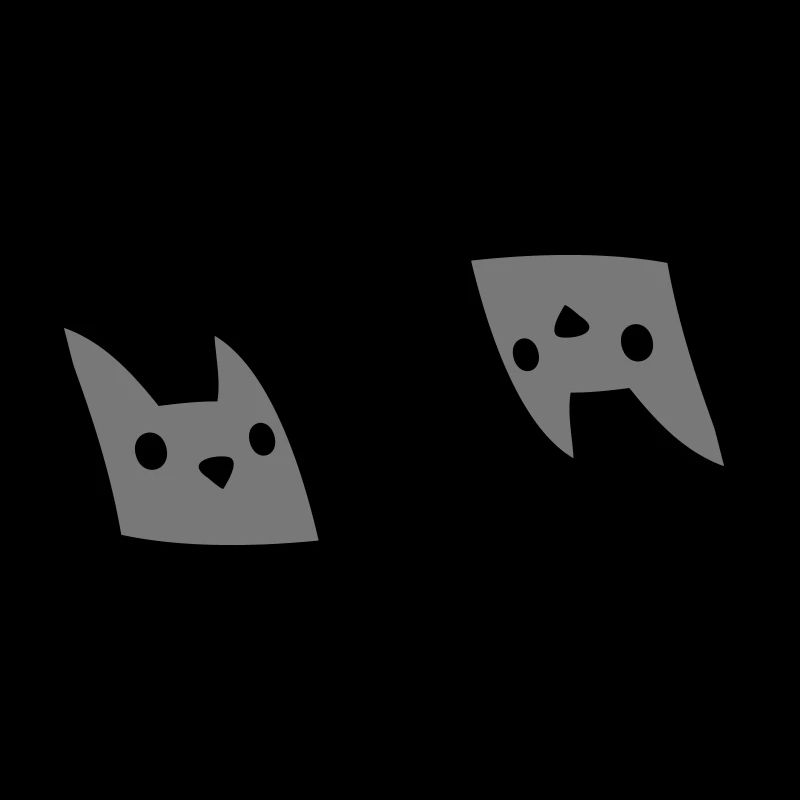 Cats Logo Text Meow