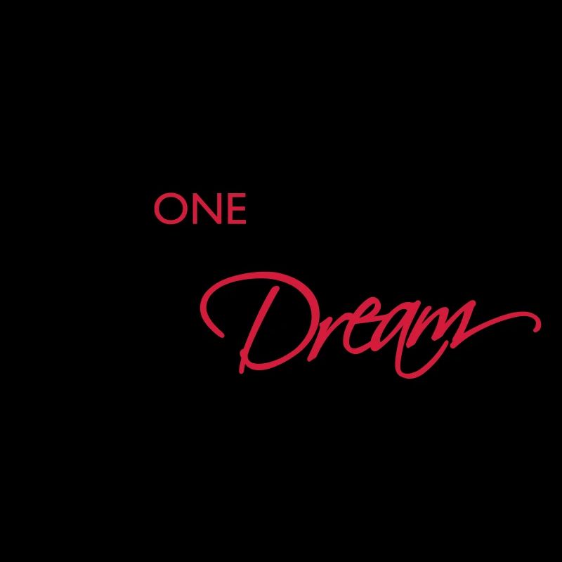 One Team Lettering