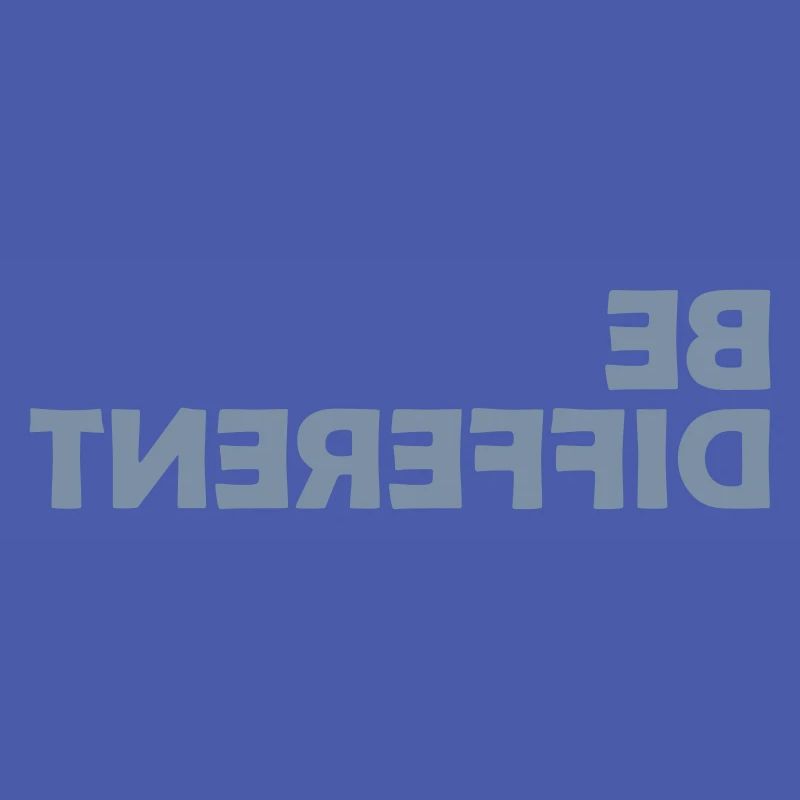 Soyez différent Logo Design
