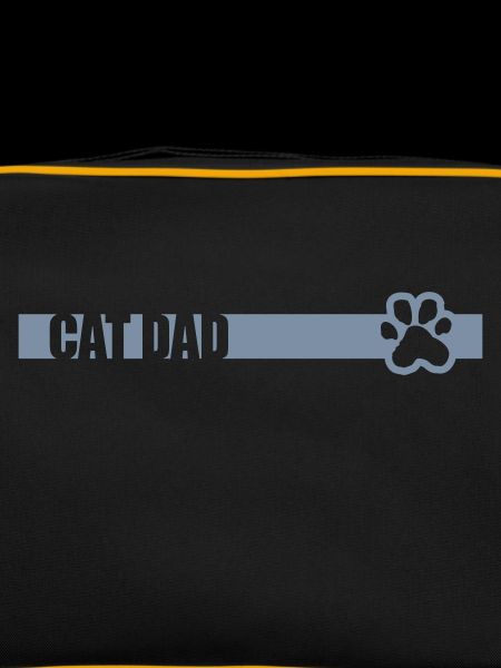 Stripe Design Cat Dad