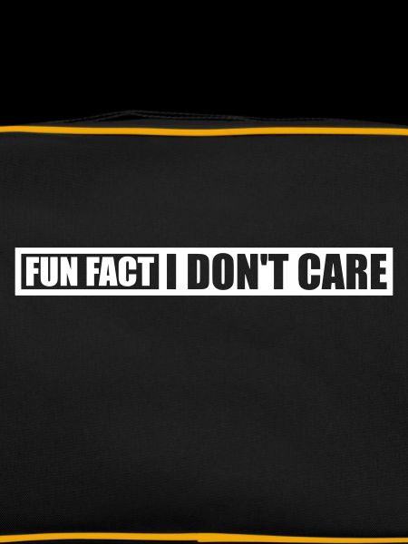 I don't care fact