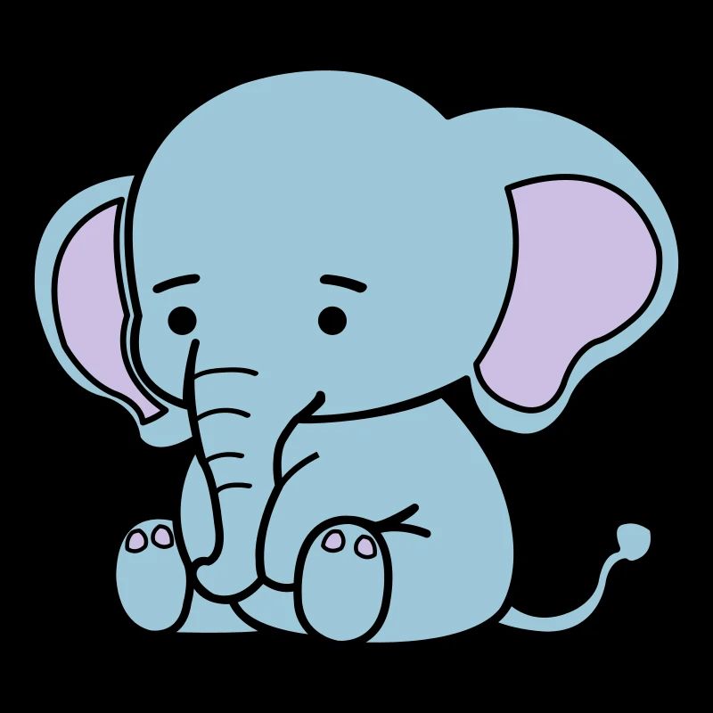 Éléphant mignon