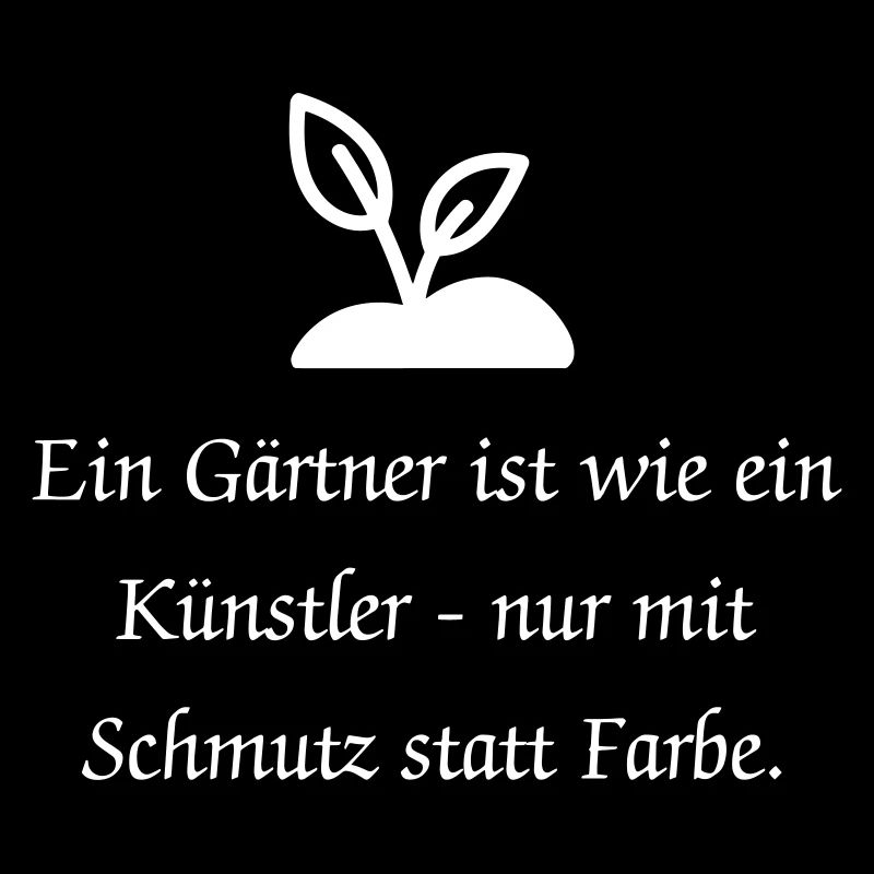 Lusitger Garten Spruch