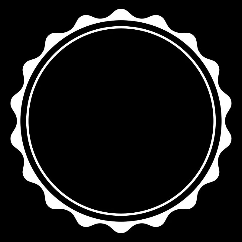 circle symbol blank emblem