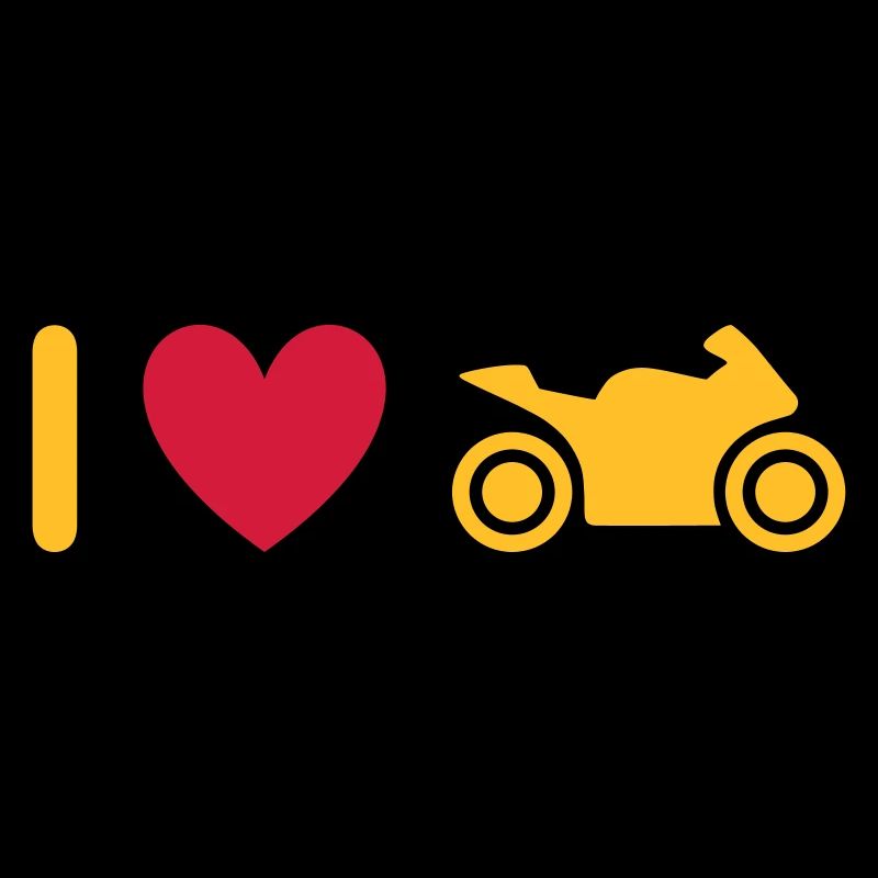 ★ Design colors can be changed ★ I love motorcycles