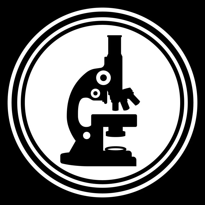 Icône d’icône de microscope