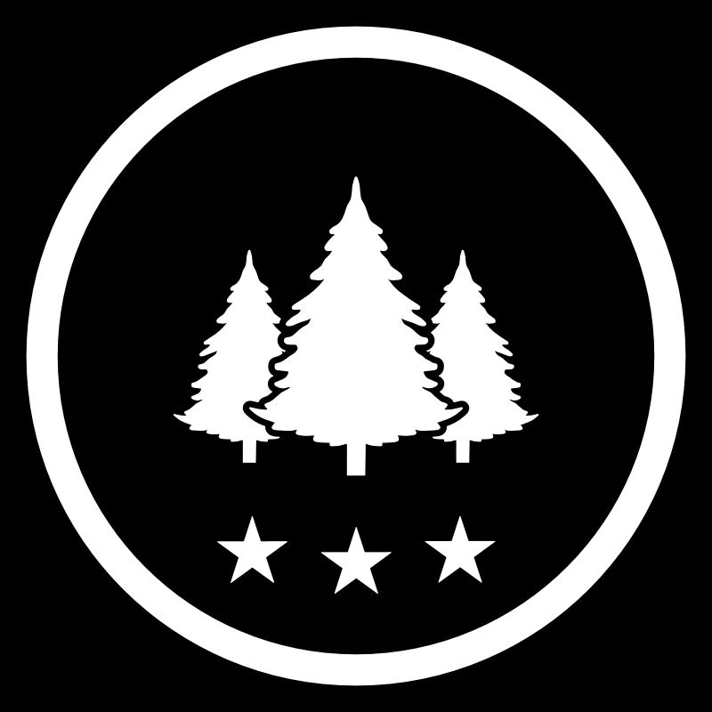 Sapin forestier arboré