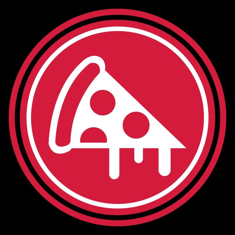 Pizza Icon Silhouette