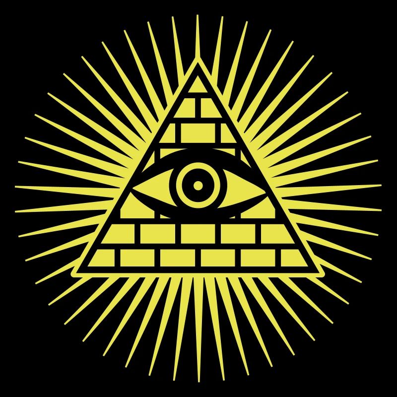 01 The all-seeing eye of God 2c Magic Triangle