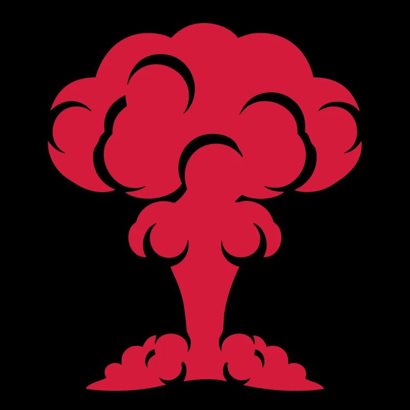 champignon nucleaire atomique bombe explosion