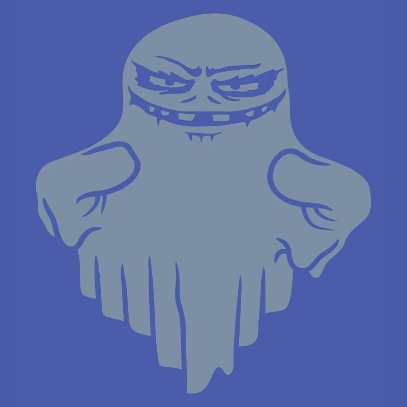 Comic Floating Monster Ghost