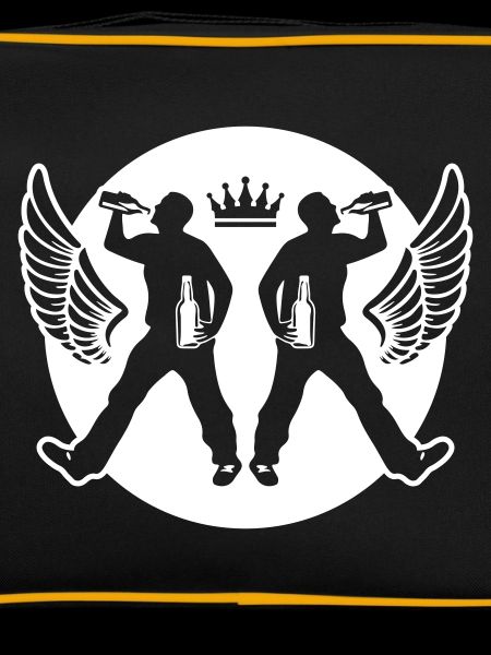 Drinking Beer Silhouette