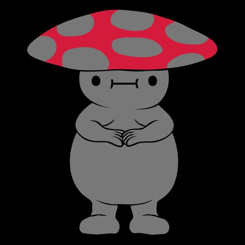 Dicker süßer Pilz
