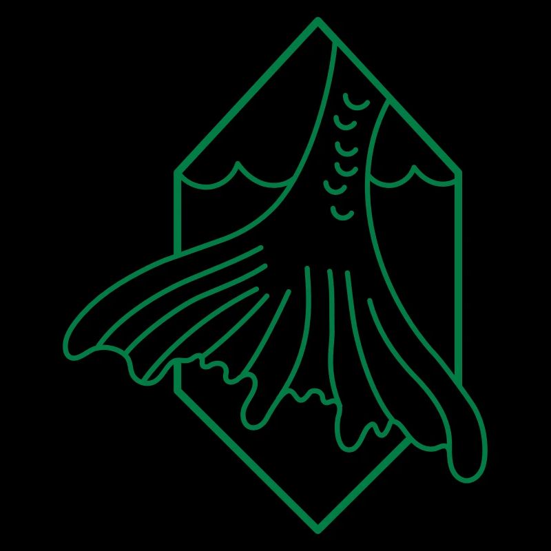 Queue de sirène vers le bas