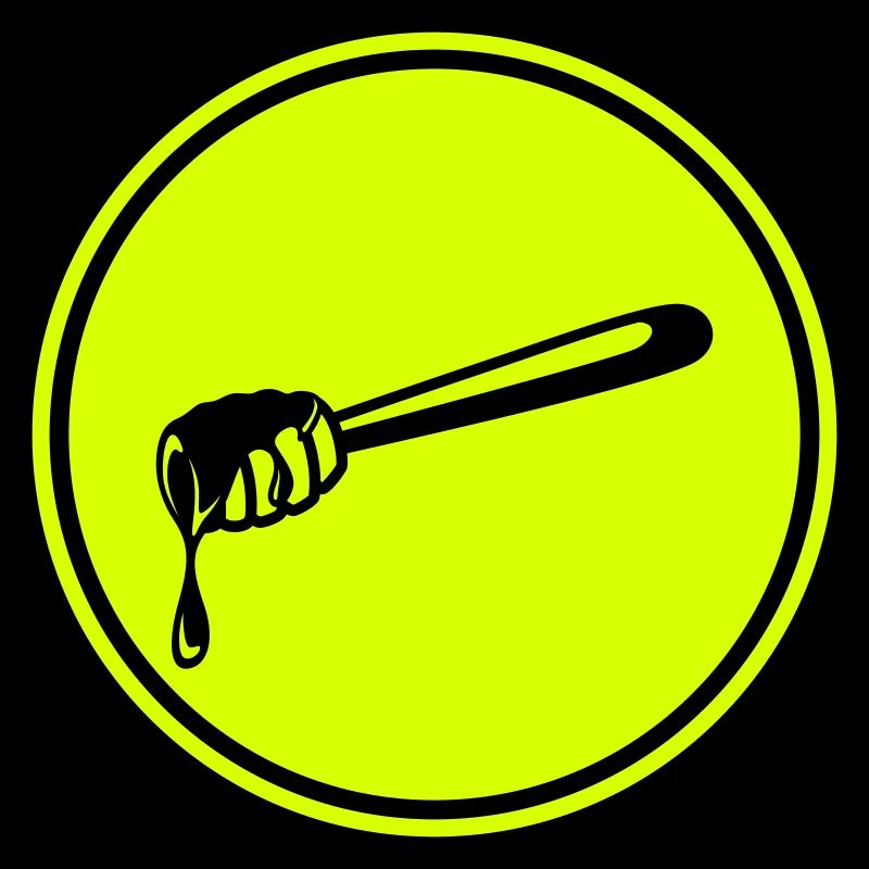 Stick chisel symbol beekeeper