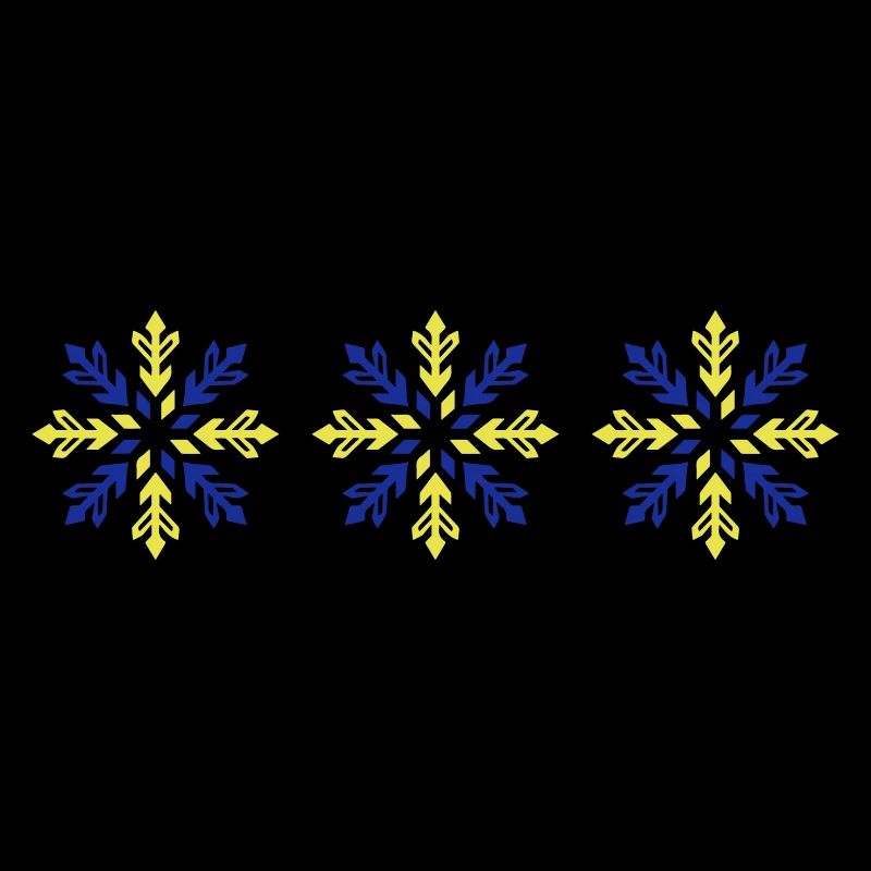 Icône de flocon de neige d’hiver