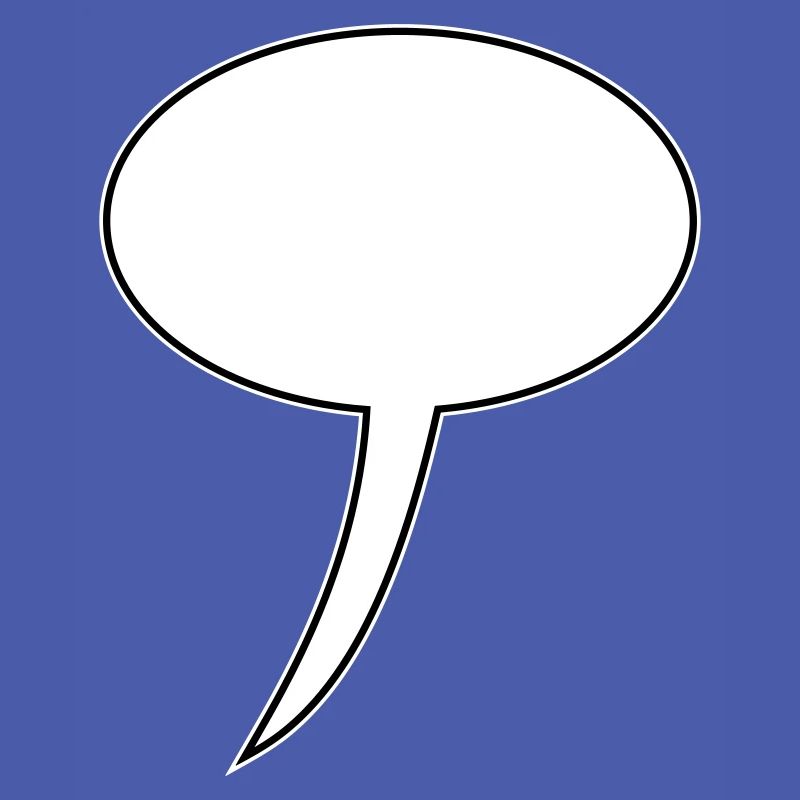 Speech Bubble Design Long