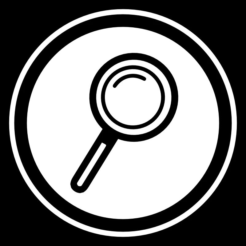Magnifying glass icon