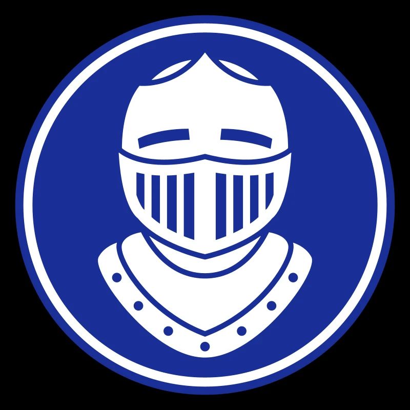 Casque de chevalier