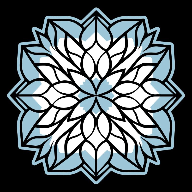 Flocon de neige hiver